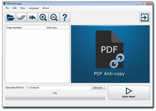Capture d’écran PDF Anti-Copy